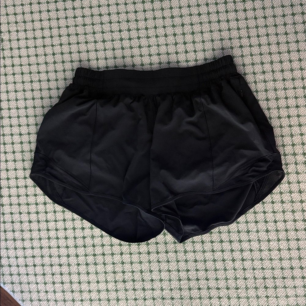 Women's Black Athletic Shorts